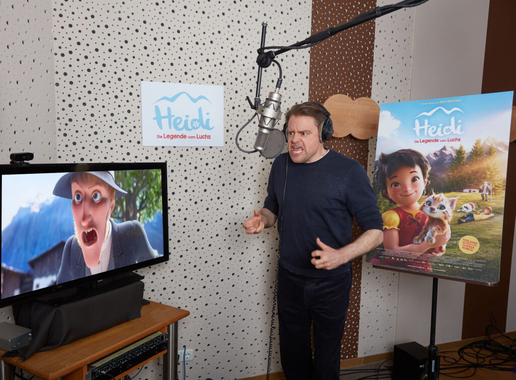 Max Giermann im Interview mit Andrea Zschocher zu "HeidI"