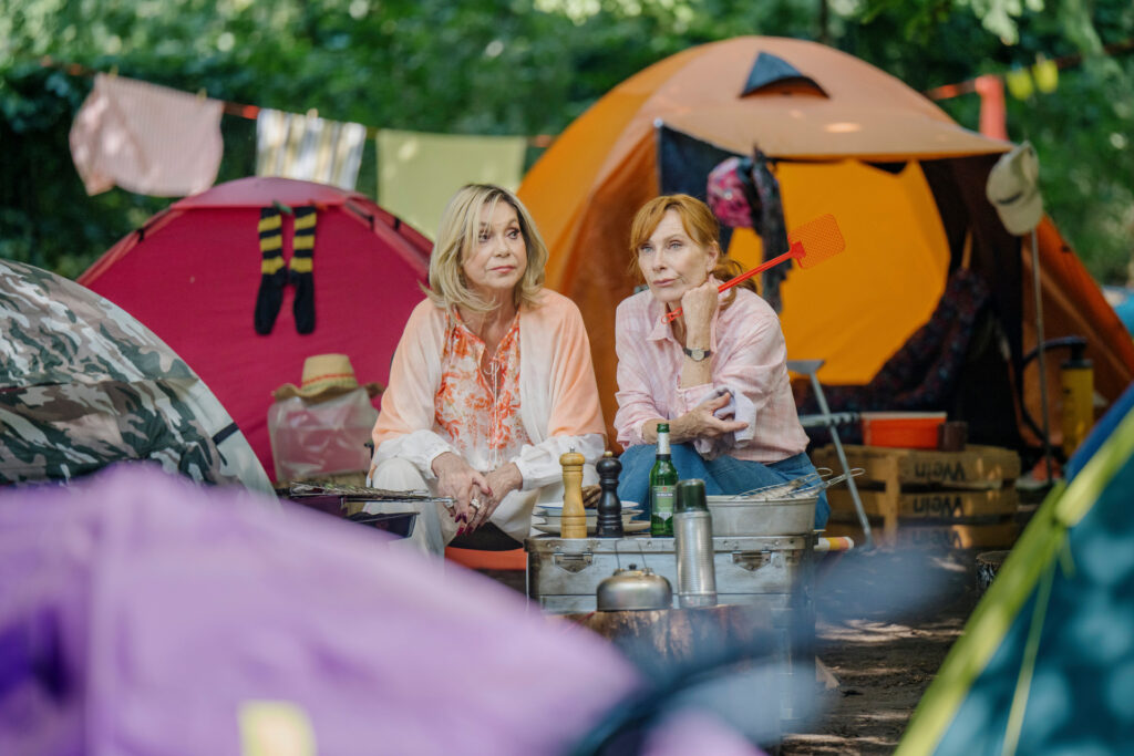 Judy Winter im Interview mit Andrea Zschocher zu "Familie Bundschuh - Wir machen Camping"