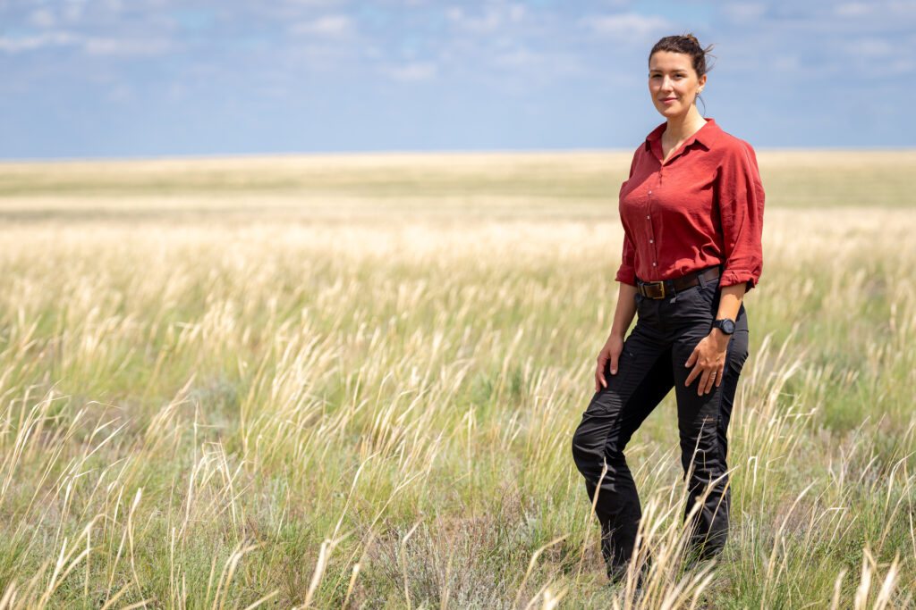 Hannah Emde zu "Terra X: Faszination Erde" mit Andrea Zschocher