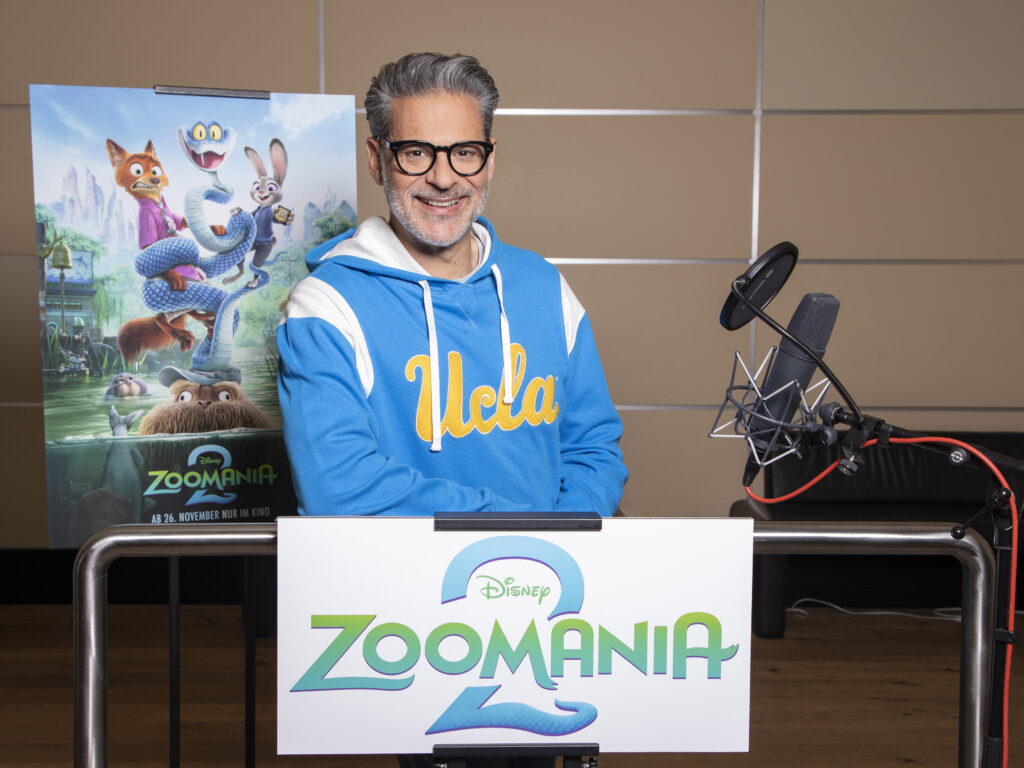 Rick Kavanian im Interview mit Andrea Zschocher zu Zoomania 2