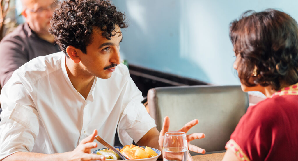 Amine Adjina im Interview zu Couscous und Geheimnisse mit Andrea Zschocher