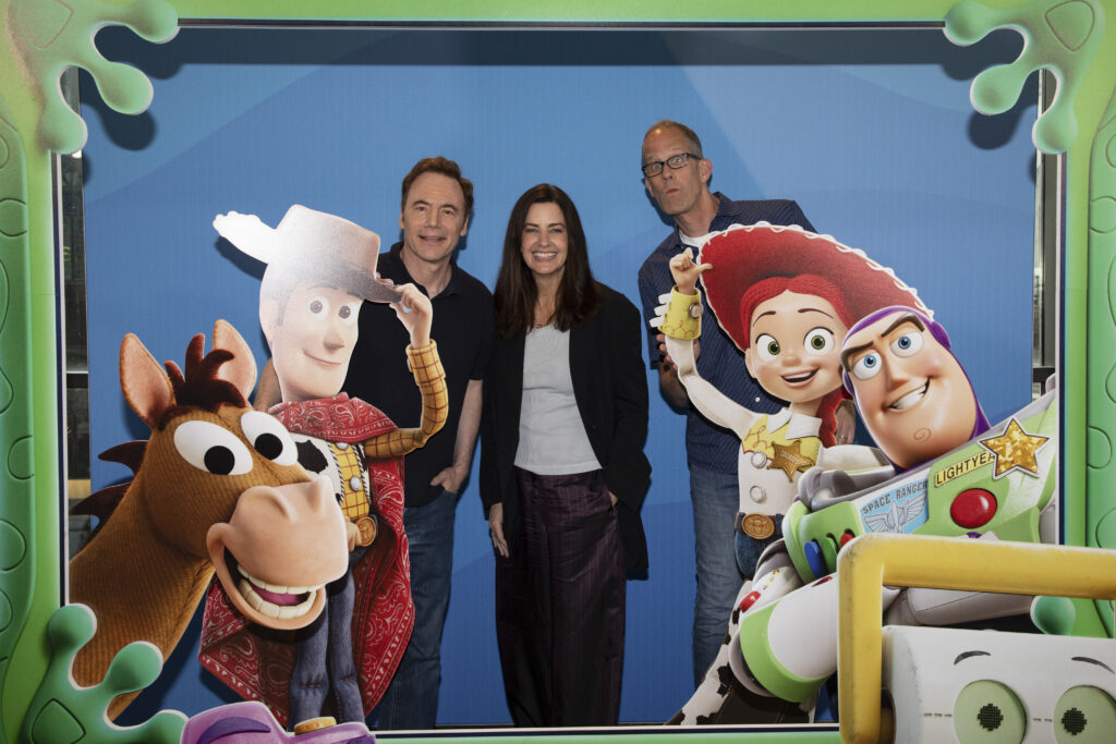 Pete Docter & Lindsey Collins im Interview zu "Toy Story 5" mit Andrea Zschocher