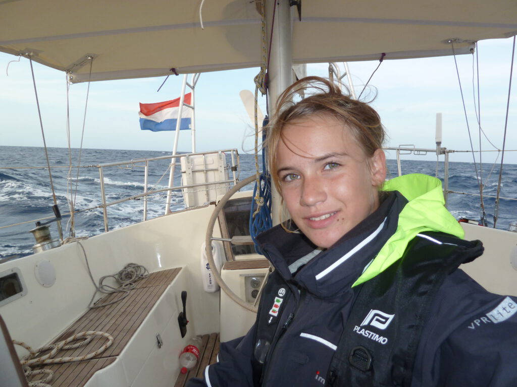 Laura Dekker im Interview mit Andrea Zschocher