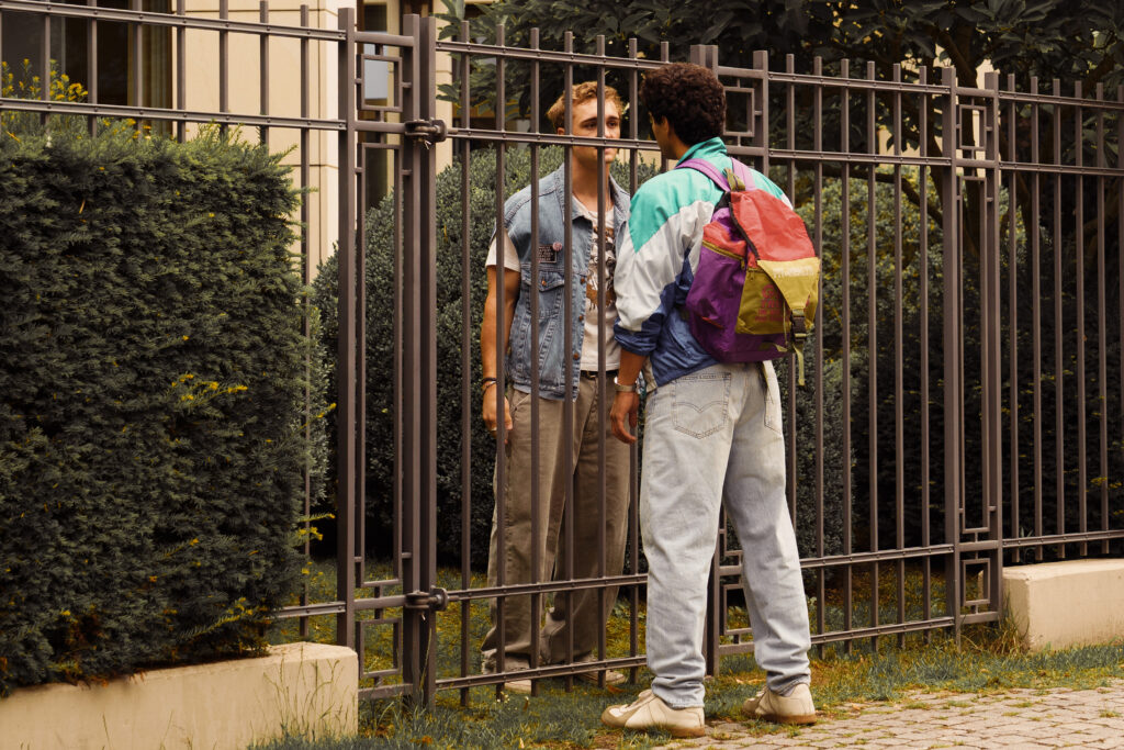 Luis Vorbach zu "4 Blocks Zero" im Interview mit Andrea Zschocher